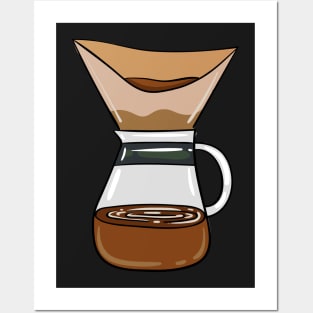 Chemex Filter Coffee Love Posters and Art